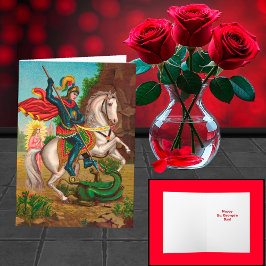 Sint-Joris redt de prinses Kaart