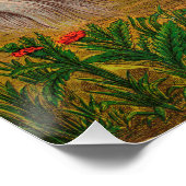 Sint-Joris redt de prinses Perfect Poster (Hoek)