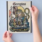 Sint-Joris uit de Neurenbergse Kroniek Flyer (Hand)