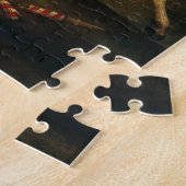 Sint-Joris vechtend tegen de draak door Raphael Sa Legpuzzel (Zijkant)