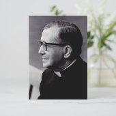 Sint Josemaría Escrivá Bedankkaart (Staand voorkant)