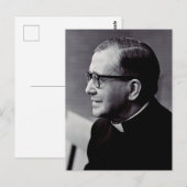 Sint Josemaria Escriva Briefkaart (Voorkant / Achterkant)