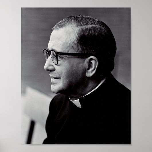 Sint Josemaria Escriva Poster (Voorkant)