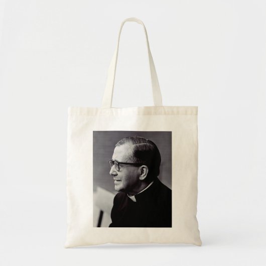 Sint Josemaria Escriva Tote Bag (Voorkant)