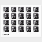 Sint Josemaria Escriva Vierkante Sticker (Vel)