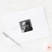 Sint Josemaria Escriva Vierkante Sticker (Envelop)