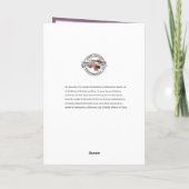 Sint-Joseph Arimathea Funeral Directors Religious Kaart (Achterkant)