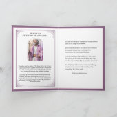 Sint-Joseph Arimathea Funeral Directors Religious Kaart (Binnen)