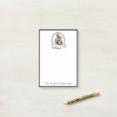 Sint-Joseph Baby Jesus Traditioneel katholiek Post-it® Notes (Op bureau)