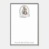 Sint-Joseph Baby Jesus Traditioneel katholiek Post-it® Notes (Voorkant)