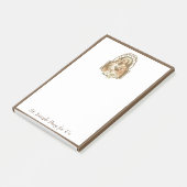 Sint-Joseph Baby Jesus Traditioneel katholiek Post-it® Notes (Schuin)