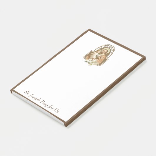 Sint-Joseph Baby Jesus Traditioneel katholiek Post-it® Notes (Schuin)