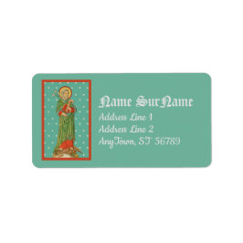 Sint-Joseph, beschermer van de kerk (VVP 09) Etiket