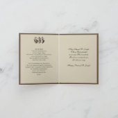 Sint-Joseph Child Jesus Feast Day Floral Kaart (Binnen)