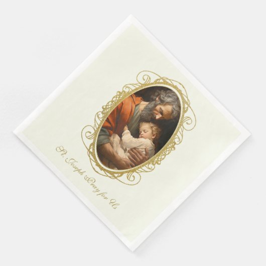 Sint-Joseph Day Child Jesus Cross Feast Day Servet (Hoek)