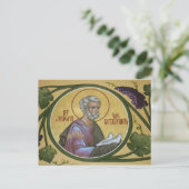 Sint Joseph de Betrothed Prayer Card Briefkaart (Staand voorkant)