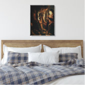 Sint-Joseph, de Carpenter Canvas Afdruk (Insitu (Slaapkamer))