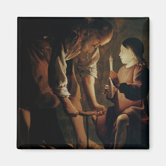 Sint-Joseph, de Carpenter Magneet (Voorkant)