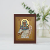 Sint Joseph de Comely Prayer Card Briefkaart (Staand voorkant)