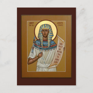 Sint Joseph de Comely Prayer Card Briefkaart