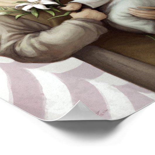 Sint Joseph de Protector Poster (Hoek)