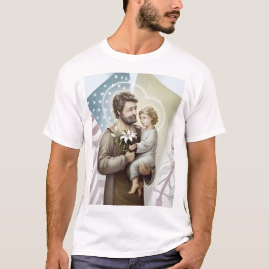 Sint Joseph de Protector T-shirt (Voorkant)