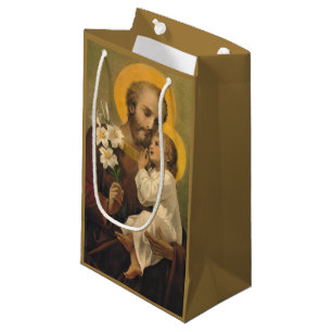 Sint-Joseph en Baby Jesus Klein Cadeauzakje