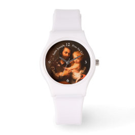 Sint Joseph en Christus Persoonlijk Horloge