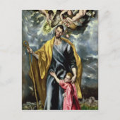 Sint Joseph en het Christus Kind, 1597-1999 Briefkaart (Voorkant)