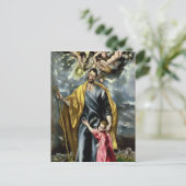 Sint Joseph en het Christus Kind, 1597-1999 Briefkaart (Staand voorkant)