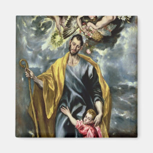 Sint Joseph en het Christus Kind, 1597-1999 Magneet