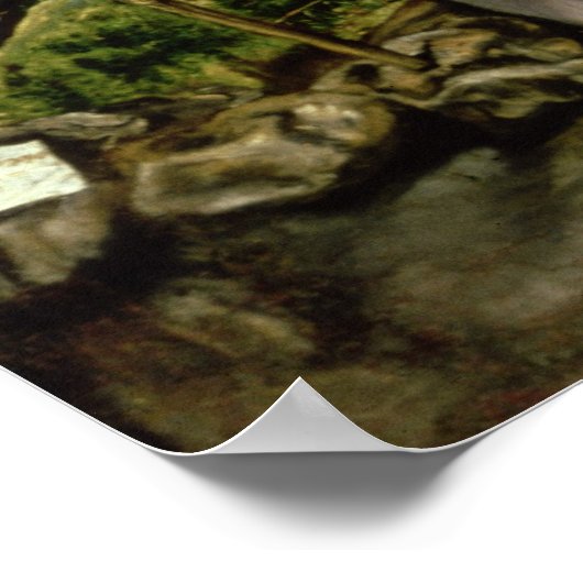 Sint Joseph en het Christus Kind, 1597-1999 Poster (Hoek)