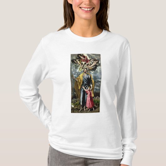 Sint Joseph en het Christus Kind, 1597-1999 T-shirt (Voorkant)
