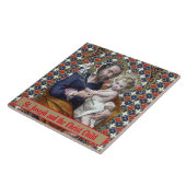 Sint Joseph en het Christus Kind (DPT 002) Tegeltje (Zijkant)