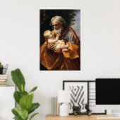 Sint-Joseph en het kind Jesus - Guido Reni Poster (Thuiskantoor)
