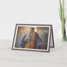 Sint-Joseph Fathers Dag Jezus Religieuze Kaart