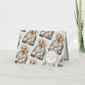 Sint-Joseph Fathers Dag Katholieke Religieuze Kaar Kaart (Voorkant)