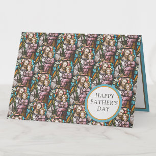 Sint-Joseph Fathers Dag Katholieke Religieuze Kaar Kaart