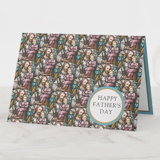 Sint-Joseph Fathers Dag Katholieke Religieuze Kaar Kaart