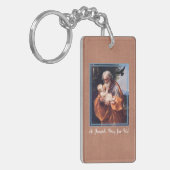 Sint-Joseph Feast Day met Baby Jezus Sleutelhanger (Voorkant Links)