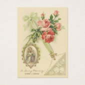 Sint-Joseph Funeral Sympathie Prayer Heilige Kaart (Voorkant)