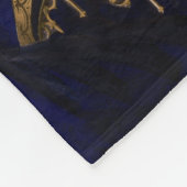 Sint Joseph Guardian van de Heilige Familie Fleece Deken (Hoek)