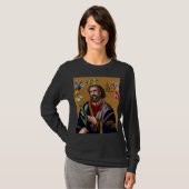 Sint Joseph Guardian van de Heilige Familie T-shirt (Voorkant volledig)
