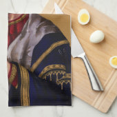 Sint Joseph Guardian van de Heilige Familie Theedoek (Quarter Fold)