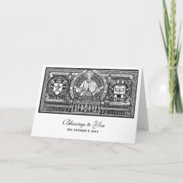 Sint-Joseph Jesus Fathers Dag katholieke religie C Kaart