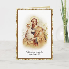 Sint-Joseph Jesus Fathers Dag katholieke religie C Kaart