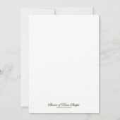 Sint-Joseph Jesus Floral Religieuze Katholieke Kaa Kaart (Achterkant)