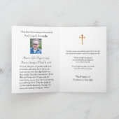 Sint-Joseph Jesus Katholieke condoleances Dank u Bedankkaart (Binnen)