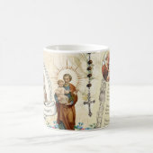 Sint-Joseph Jesus  katholieke gebeddenkers Memorar Koffiemok (Center)