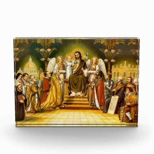 Sint Joseph Jesus Saints Angels Rome Fotoblokken (Voorkant)